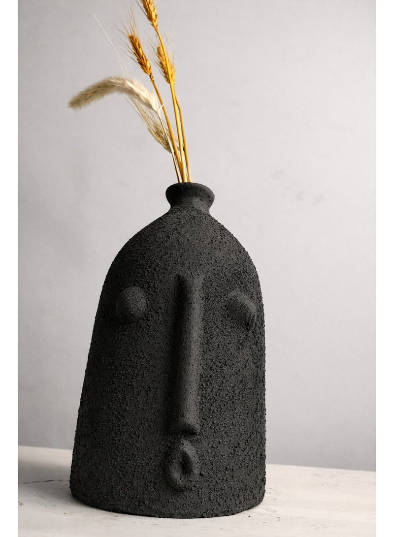 كلوك مزهرية ألفيو السوداء  (تشمل نبات مجفف) - Image 3